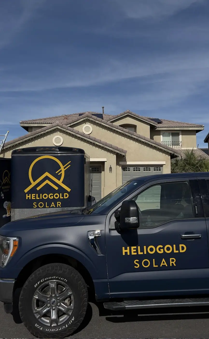 Heliogold solar installation and monitoring dashboard